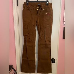 Brown D&G pants, size 30 (US 8?)